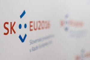 Slovakia's EU presidency logo