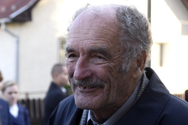 Ivan Štúr, oldest living descendant of the Štúr family, participated in the celebration.