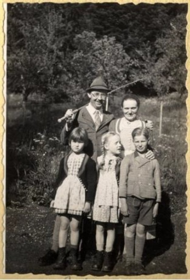 Himmler and his family making a trip to Valeppo, 1941 - The Decent One documentary about Heinrich Himmler.