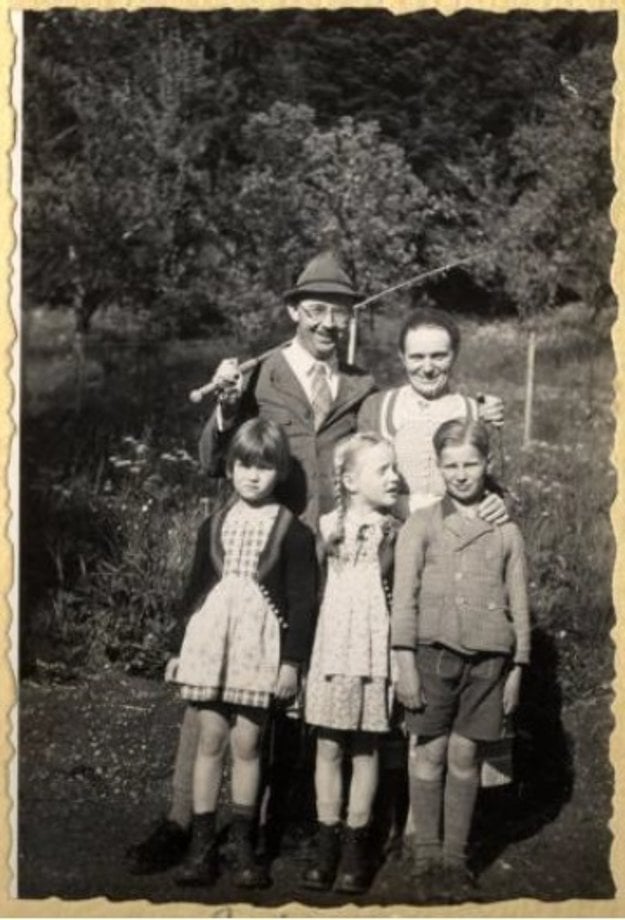 Himmler and his family making a trip to Valeppo, 1941 - The Decent One documentary about Heinrich Himmler.