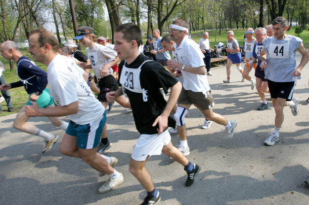 Running, illustrative stock photo.