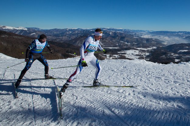 The Biela Stopa 2017 race at Skalka near Kremnica