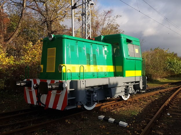 The historical T212 engine, now renovated