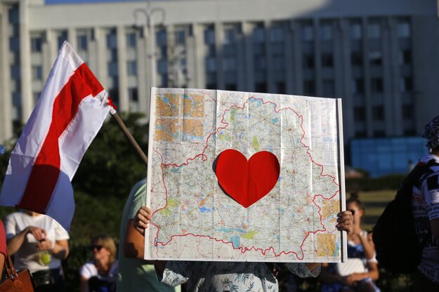 In the picture: Belarus protests on August 17, 2020.