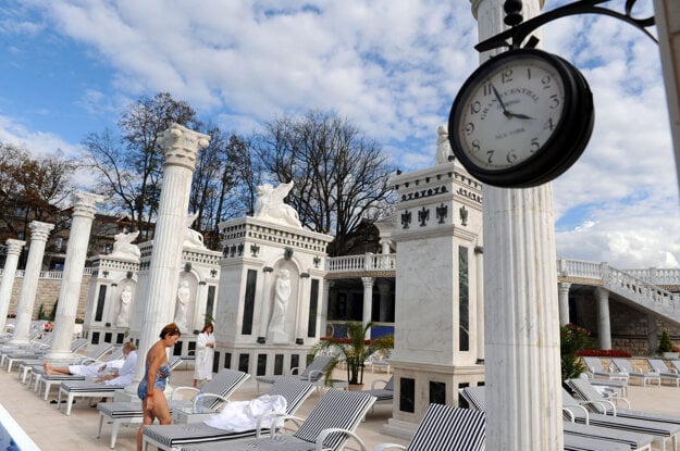 The Aphrodite Spa House in Rajecké Teplice.