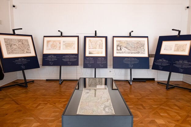 The Fluid Territories, Maps of the Danube Region, 1650 – 1800 is a new display at Bratislava Castle.