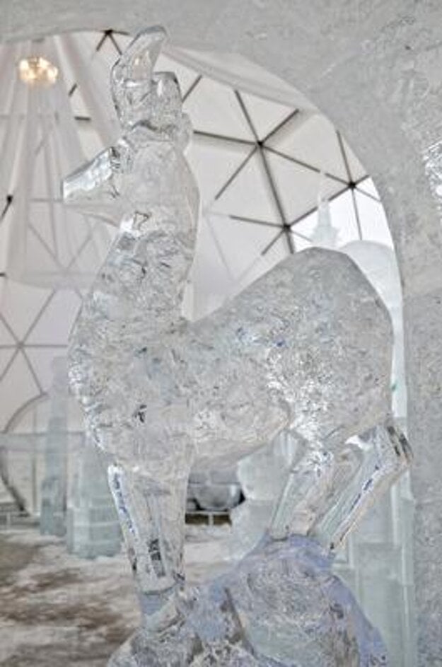 Tatra ice cathedral, interior