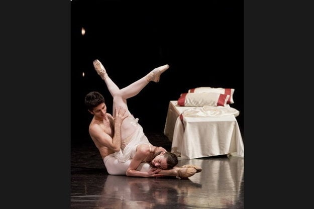 Romeo and Juliet in SND, illustrative stock photo.