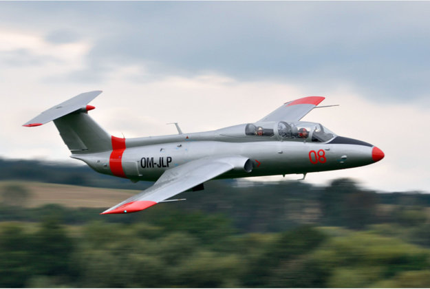 Piloting a genuine jet.