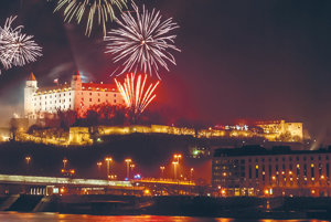 No fireworks this year in Bratislava.