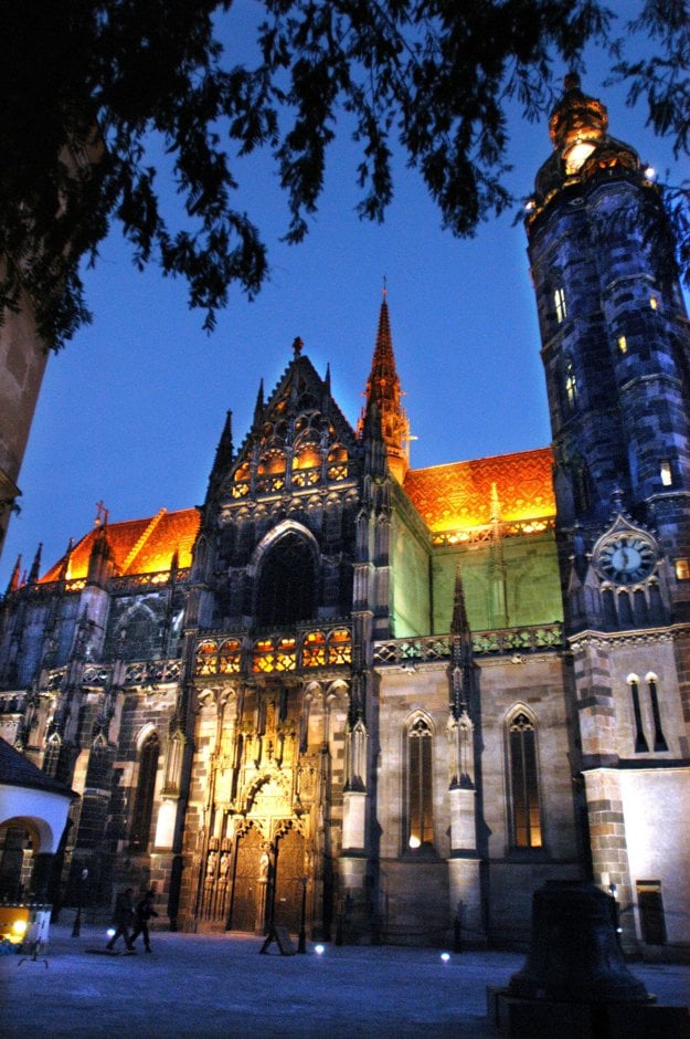 The St Elizabeth‘s Cathedral in Košice.