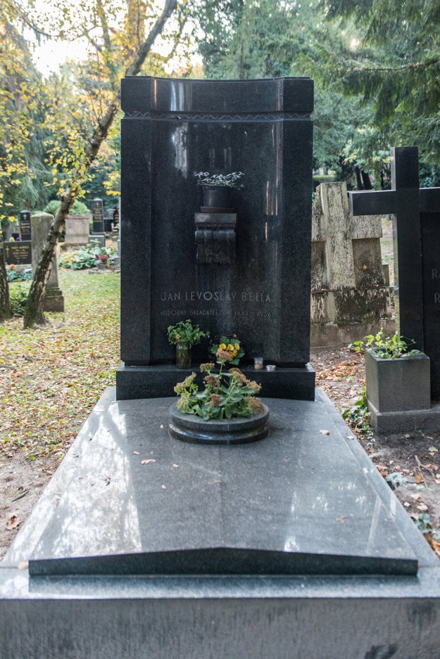 The tomb of music composer Ján Levoslav Bella