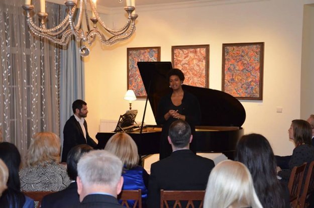 Nicol Taylor performs within the Black History month.