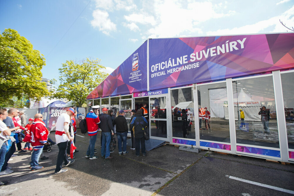 Atmosphere At The Bratislava Fan Zone During The 2019 Ice Hockey World Championships Photogallery Spectator Sme Sk Spectator Sme Sk