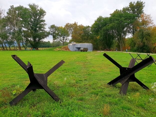 A system of concrete bunkers protected Petržalka in the past.