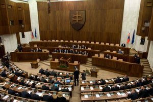 The assembly hall of parliament