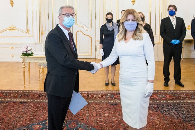 President Zuzana Čaputová appointed new Supreme Court President Ján Šikuta on May 20.