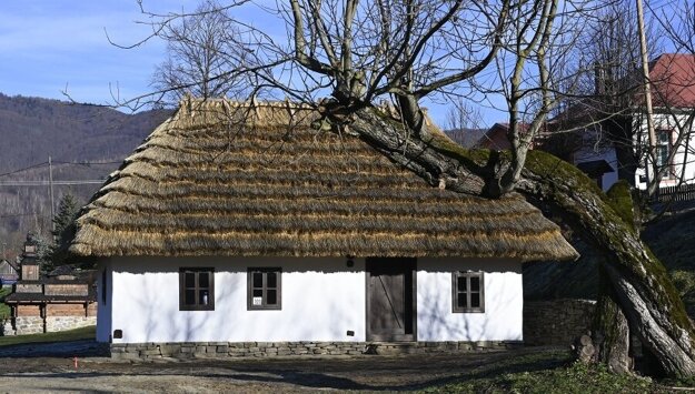 Deduško Večerníček's house in Nová Sedlica.