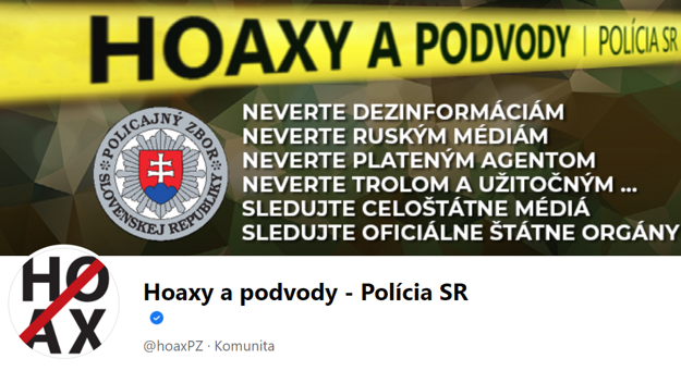 The official police Facebook page battling misinformation