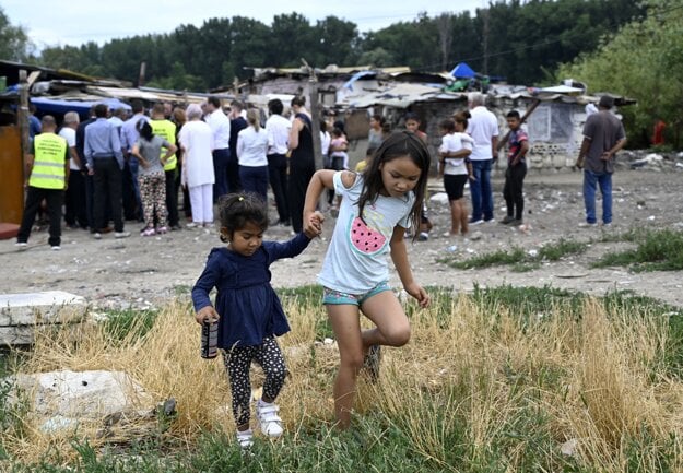 Roma people.