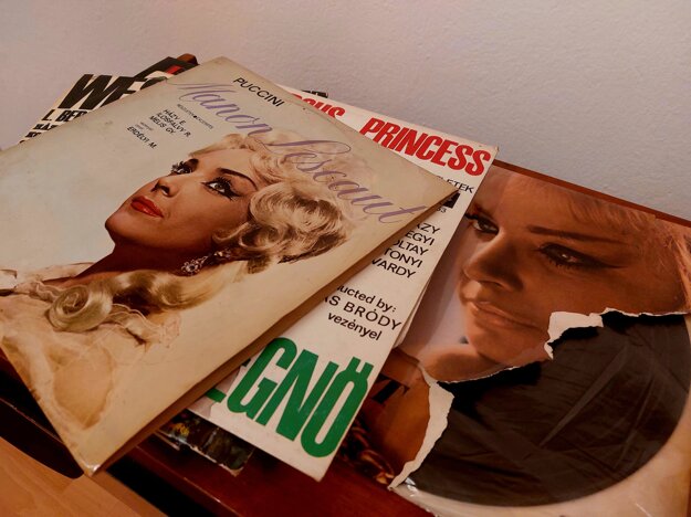 In addition to opera performances, Erzsébet Házy recorded several LPs and appeared in a number of filmed musicals.