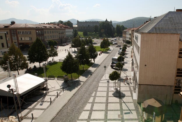 The town of Zvolen in central Slovakia.