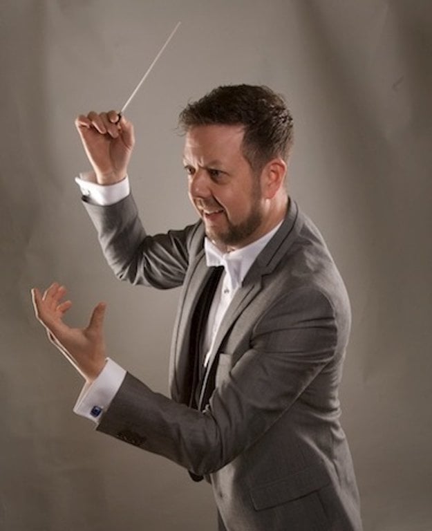 Simon Chalk, UK's conductor