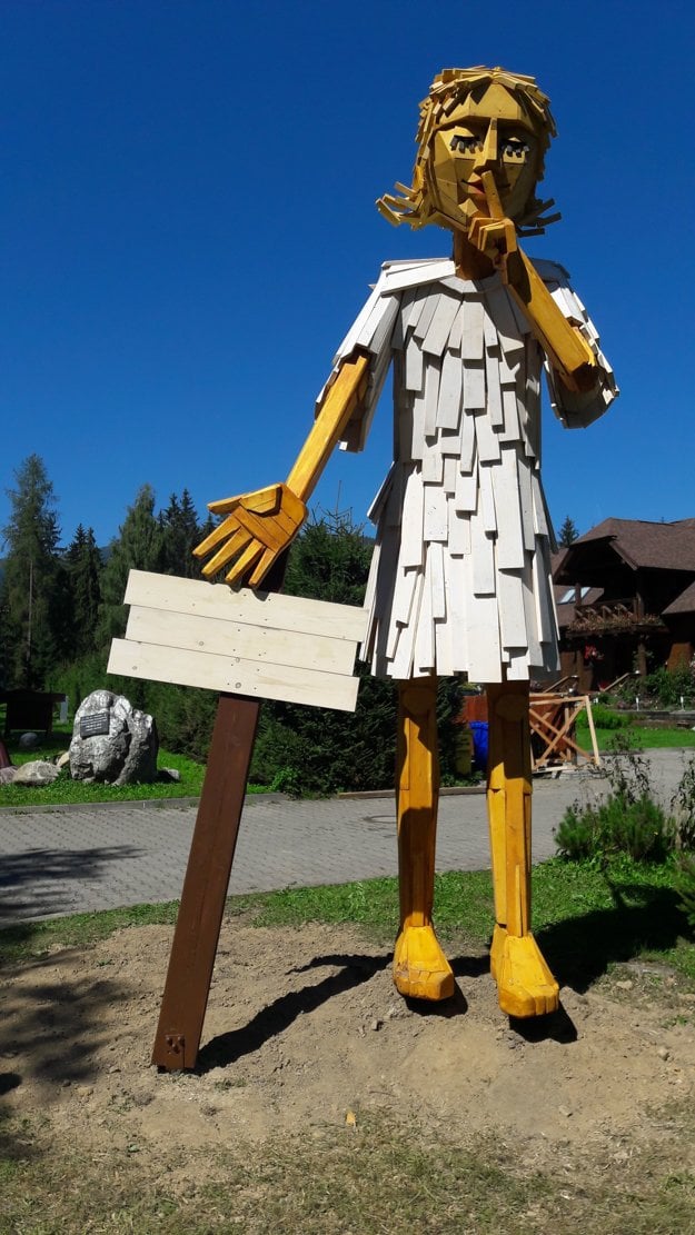 The wooden angel,