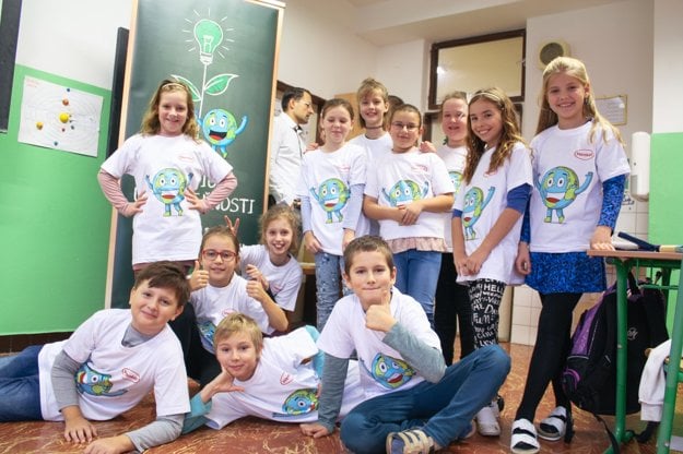 Students from the class 4.A at Nobelovo nám. in Bratislava have gained valuable knowledge about sustainability issues