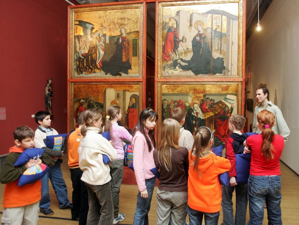 Galleries organise events for children to nurture the next generation of visitors.