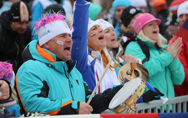 Slovak spectators created excellent atmosphere in Jasná.