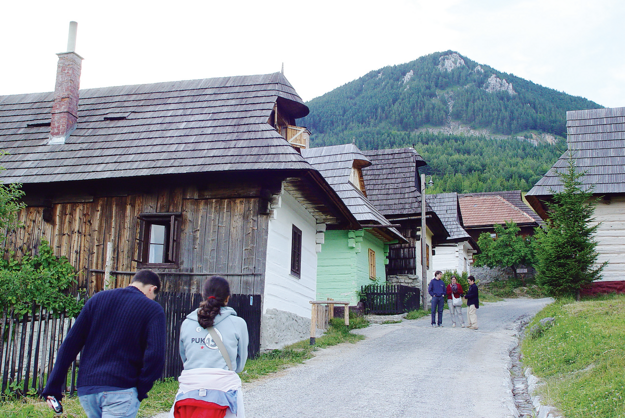 Vlkolínec village