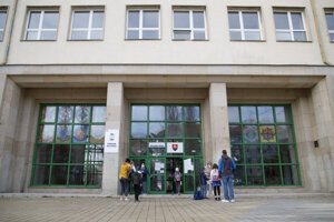 A school in Bratislava.