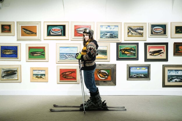 Art galleries, libraries and museums reopen on December 17. Before the government's decision, an art gallery in Nitra published several photos on December 13, adding an ironic caption:
