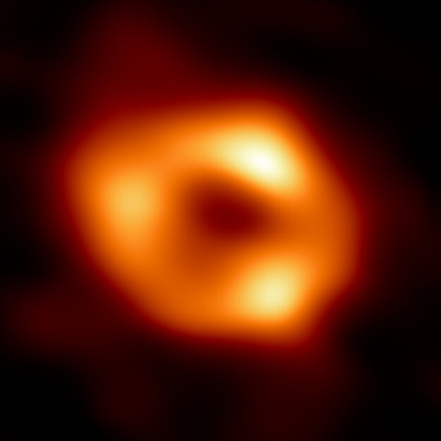 The supermassive black hole in the centre of the Milky Way galaxy.