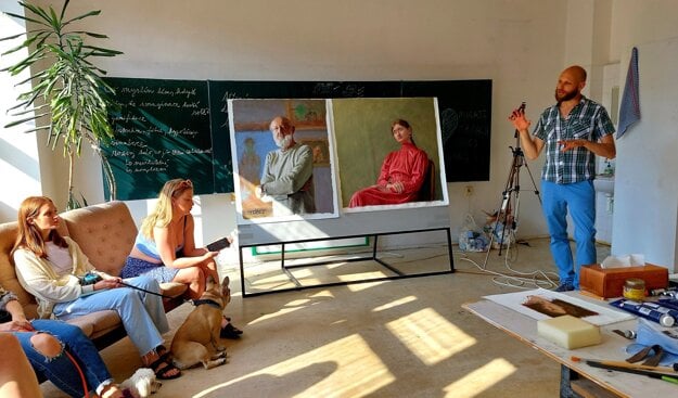 Israeli artist Menachem Edelman-Landau recounts his experience linked to the town of Banská Štiavnica, central Slovakia, during a
