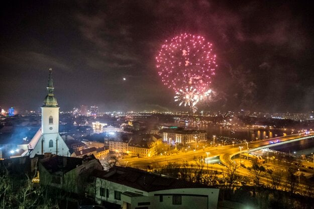 No fireworks in Bratislava again.