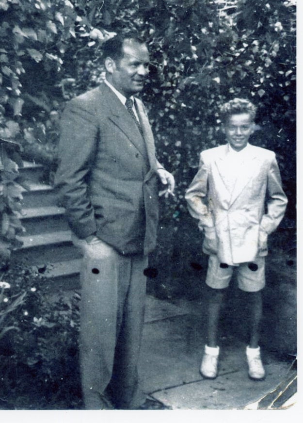 L-R Imrich Karvaš and Milan Karvaš