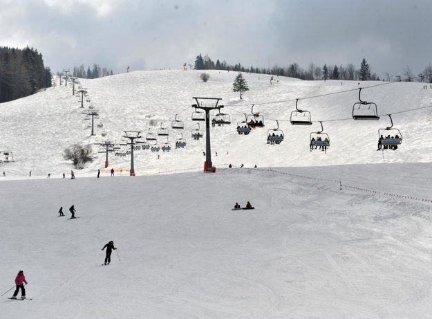 Skiing in Vrárn