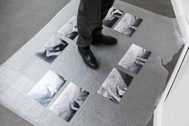 The display of Anna Daučíková's works at the SNG runs until March 2020