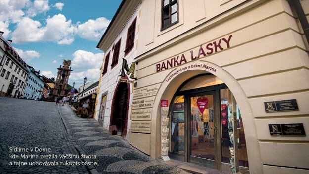 Bank of Love in Banská Štiavnica