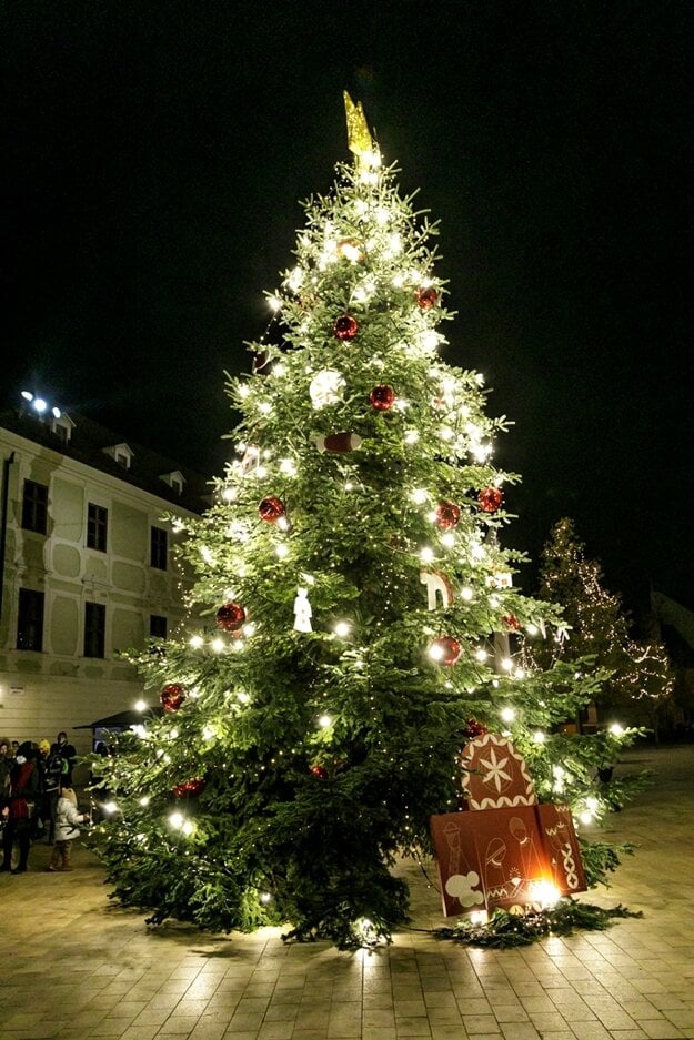 Christmas tree on Main Square