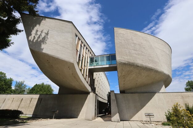 The Slovak National Uprising Museum in Banská Bystrica.