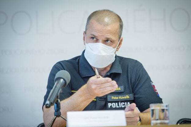 Departing police chief Peter Kovařík