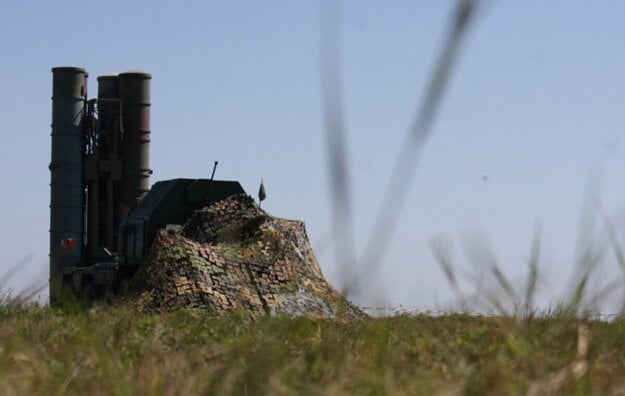 Part of the S-300 air defence system.