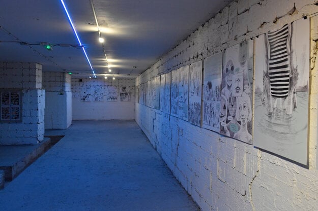 An underground space of the P. O. Hviezdoslav Theatre in Bratislava where an exhibition was held during the previous edition of Bratislava City Days.