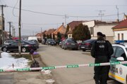 The site of the murder in Veľká Mača