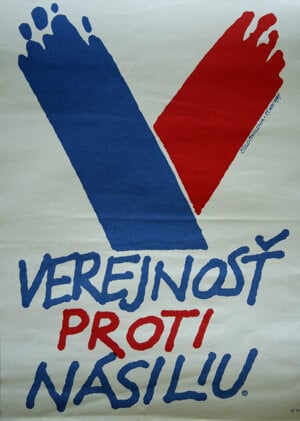 Public Against Violence logo