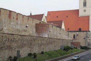 The City Walls in Bratislava