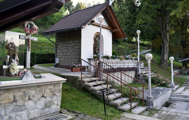 The Our Lady of Lourdes Chapel in Rajecká Lesná.